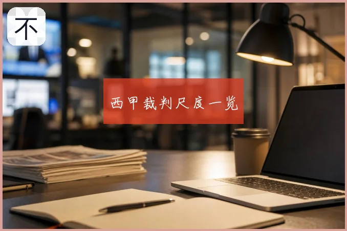 西甲裁判尺度一览